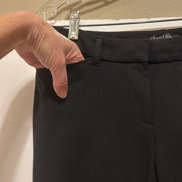 White House Black Market Black Slim Ankle Dress Pants Women’s Size 2 Regular - Picture 3 of 8
